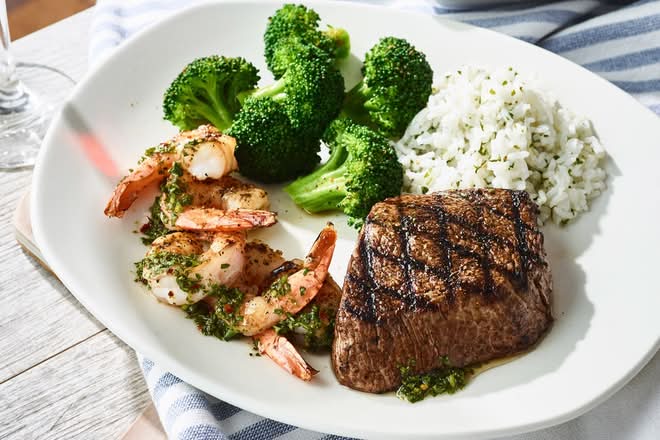 Sirloin & Shrimp