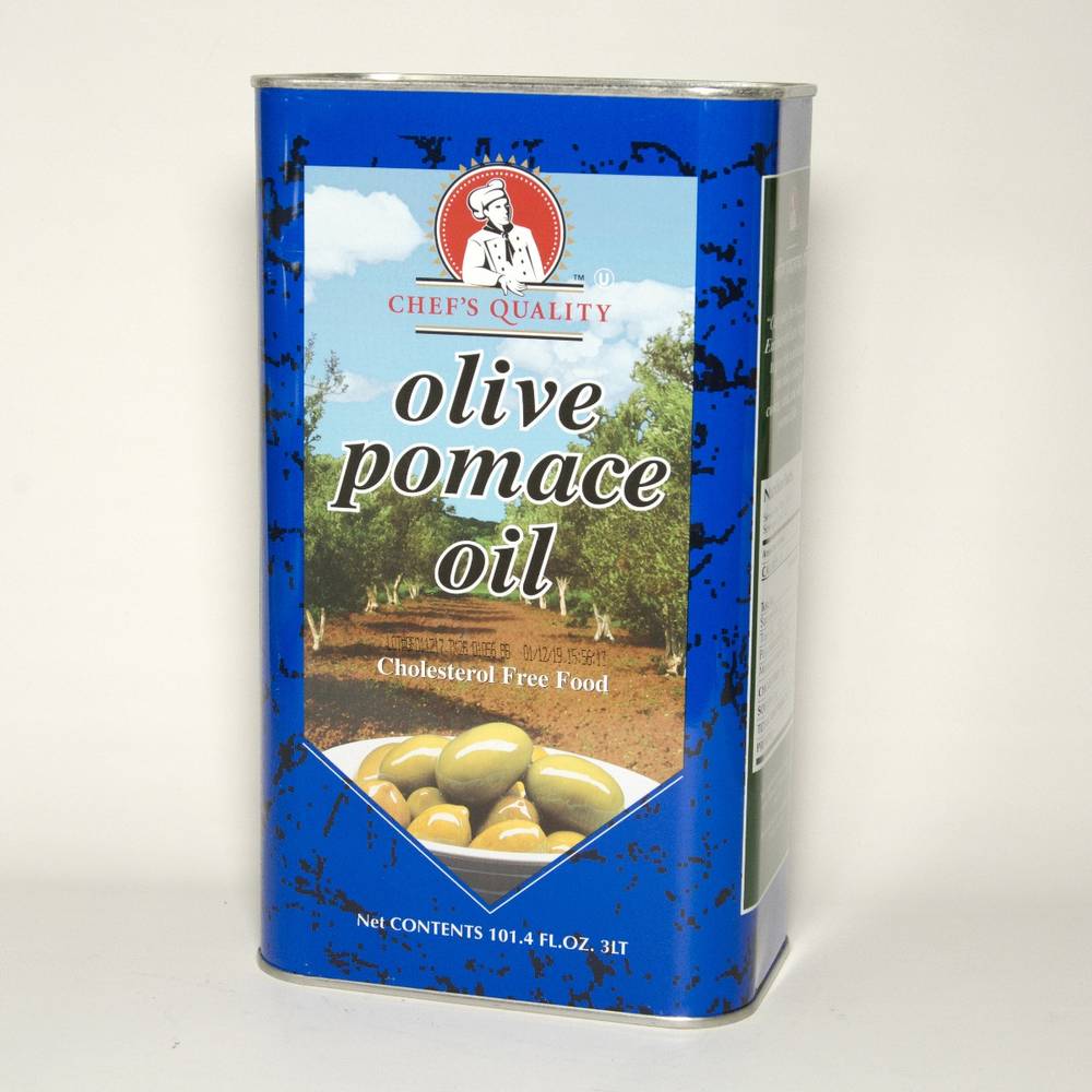 Chef's Quality - Olive Pomace Oil - 3 liter Can (Case of 4)