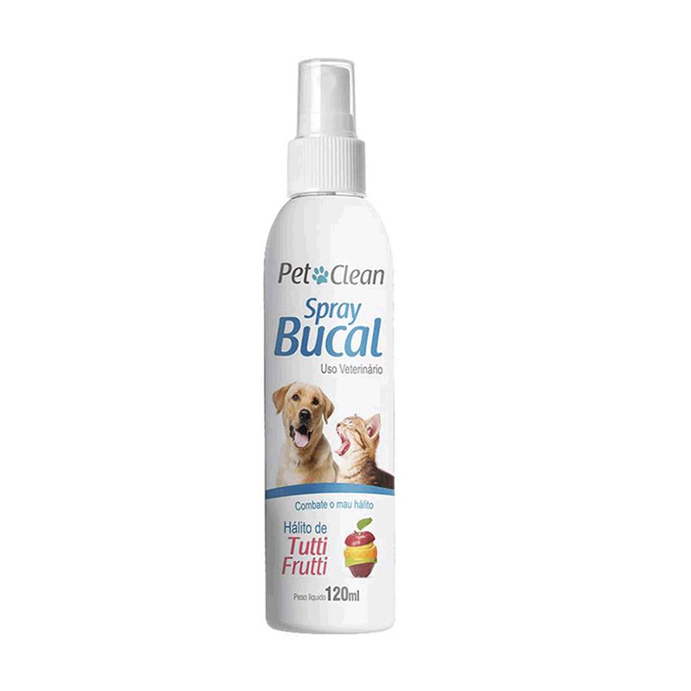 Pet Clean · Spray bucal tuttyfrutty (120 ml)