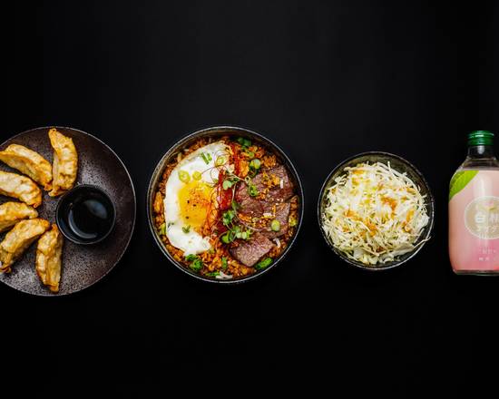 WAGYU GARLIC FRIED RICE COMBO SPECIAL