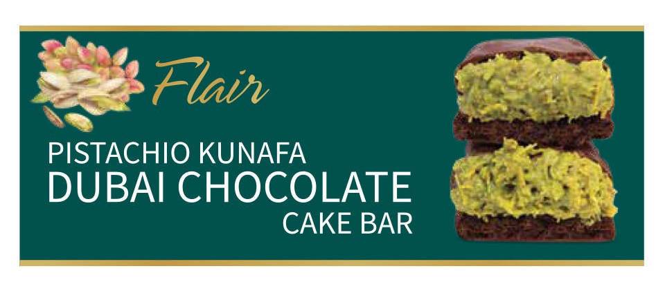 Flair Pistachio Kunafa Dubai Chocolate Cake Bar (28g)