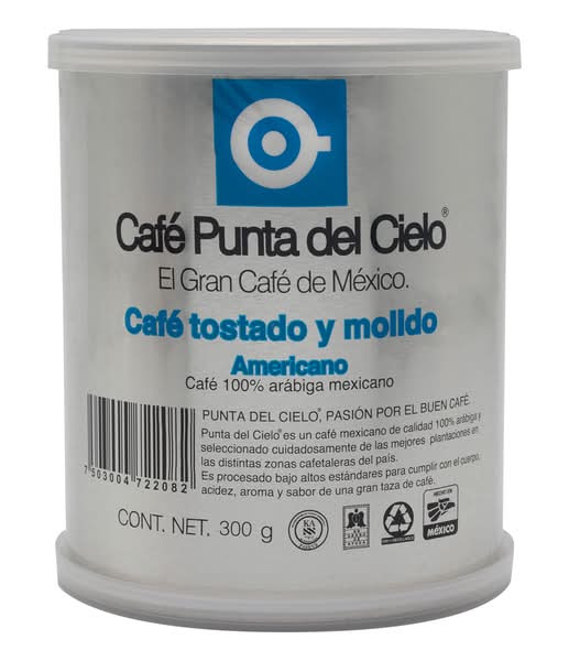 Punta del Cielo · Café molido americano (300 g)