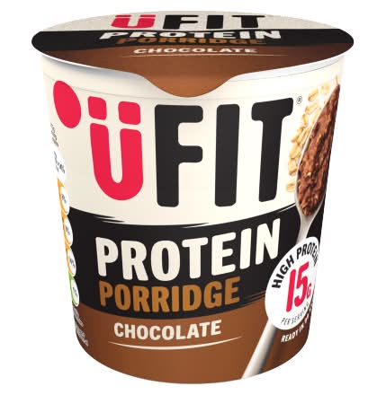 UFIT Caramelised Biscuit, Protein Chocolate Porridge Pot (72g)
