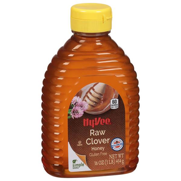 Hy-Vee Raw Clover Honey Gluten Free