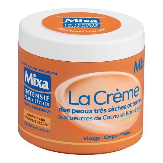Mixa - Intensif peaux sèches crème peaux metisse pot (400 ml)
