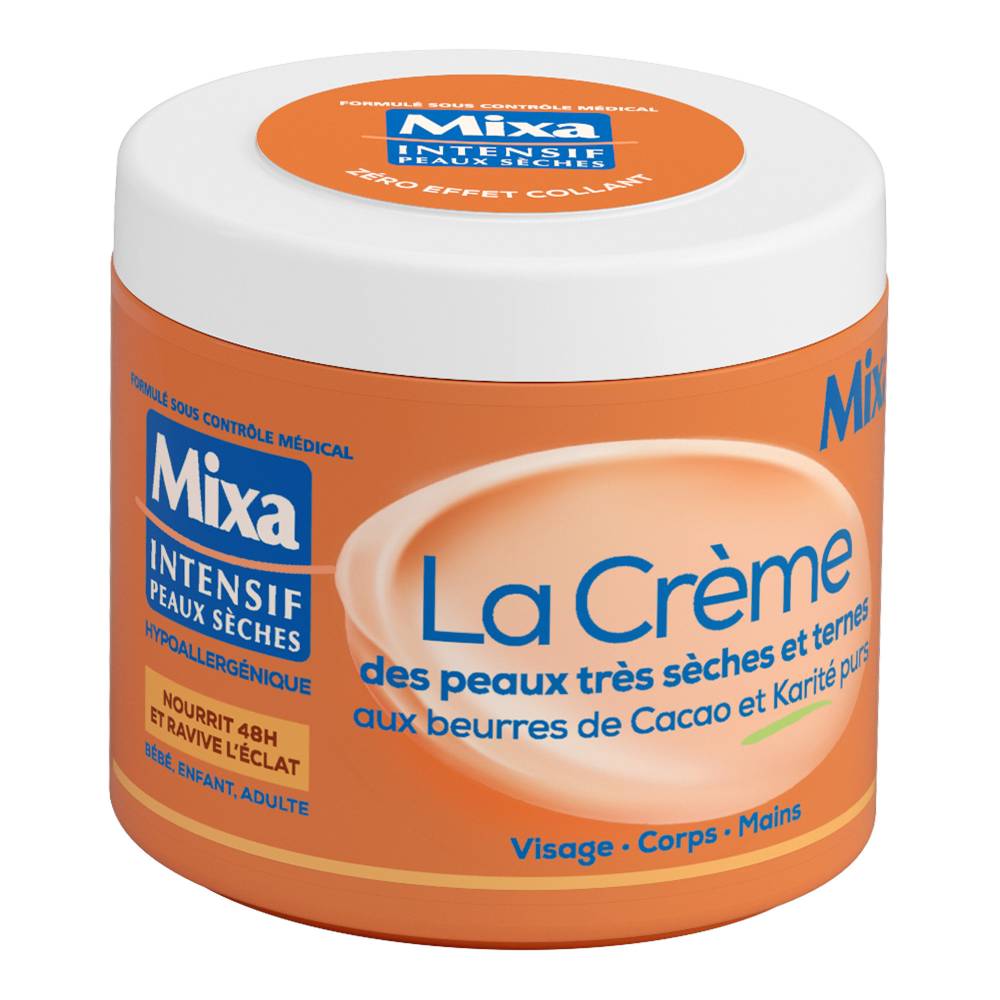 Mixa - Intensif peaux sèches crème peaux metisse pot (400ml)