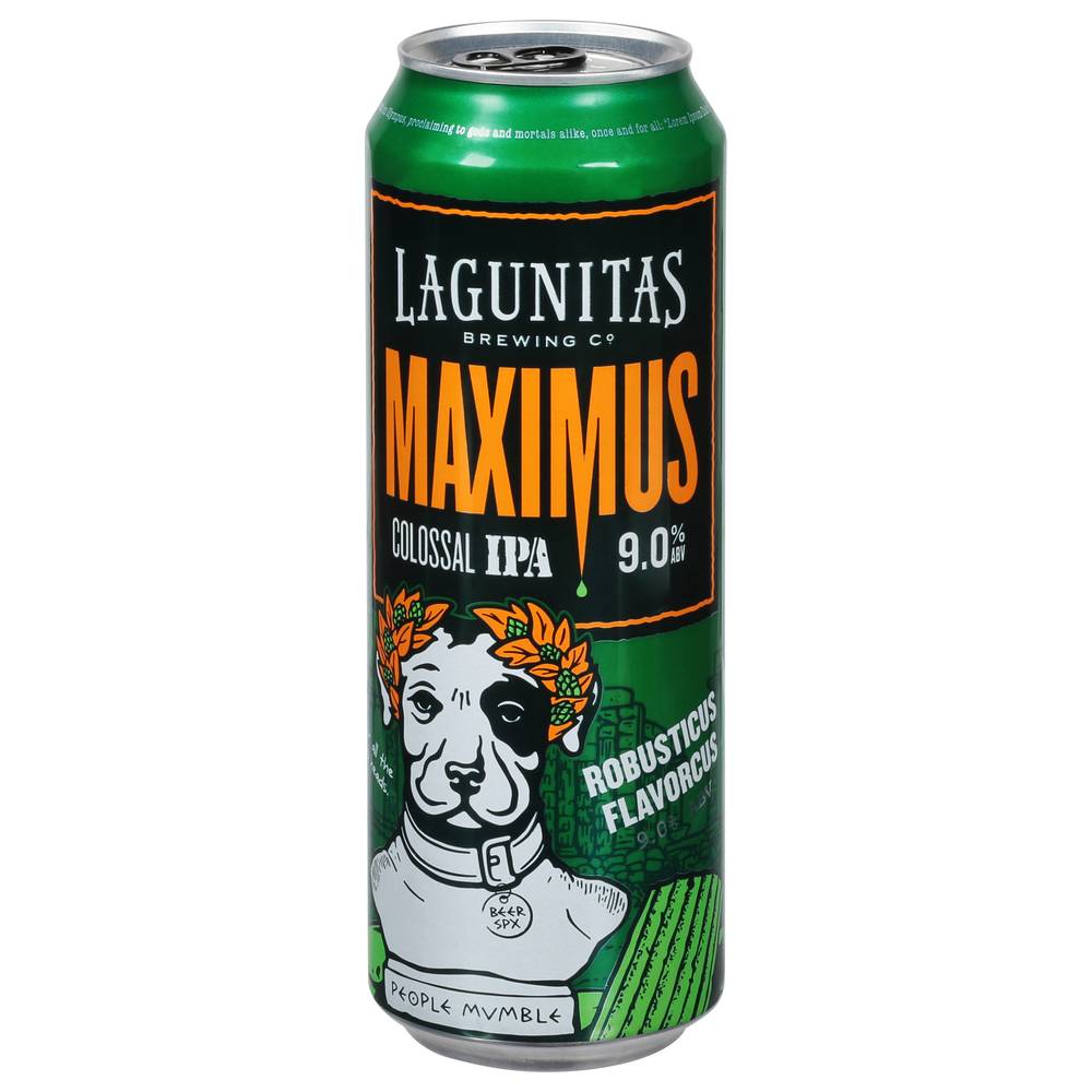 Lagunitas Maximus Colossal Ipa Beer (19.2 fl oz)