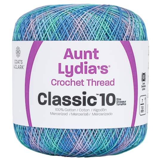 Aunt Lydia'S Size 10 Classic Cotton Crochet Thread