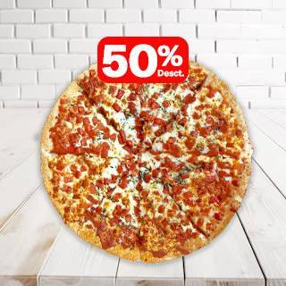 Pizza Mediana 50% OFF