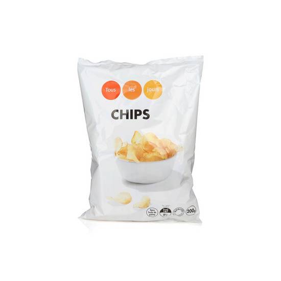 Chips Nature Tous Les Jours 200g