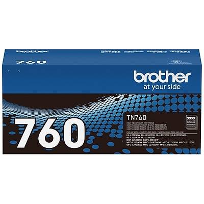Brother Tn-760 High-Yield Black Toner Cartridge