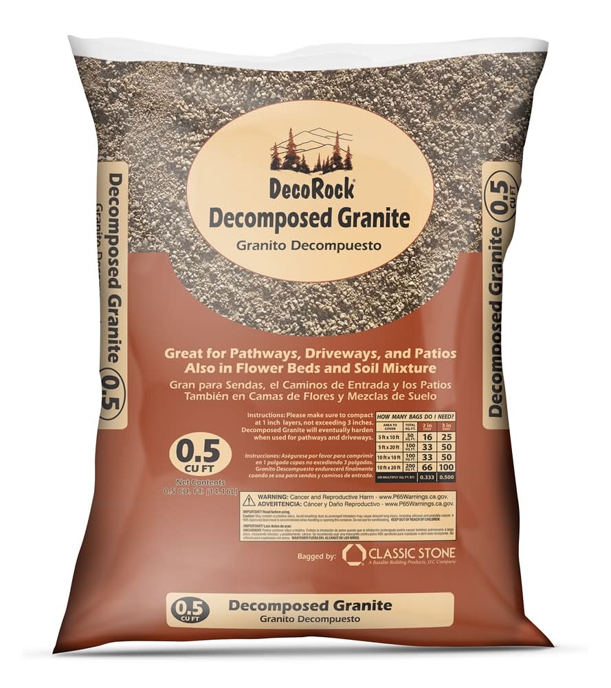 0.5 cu ft Brown Crushed stone (Less than 0.5-in)