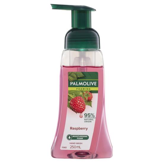 Palmolive Foaming Hand Wash Soap, Raspberry Pump, No Parabens Phthalates Or Alcohol 250mL