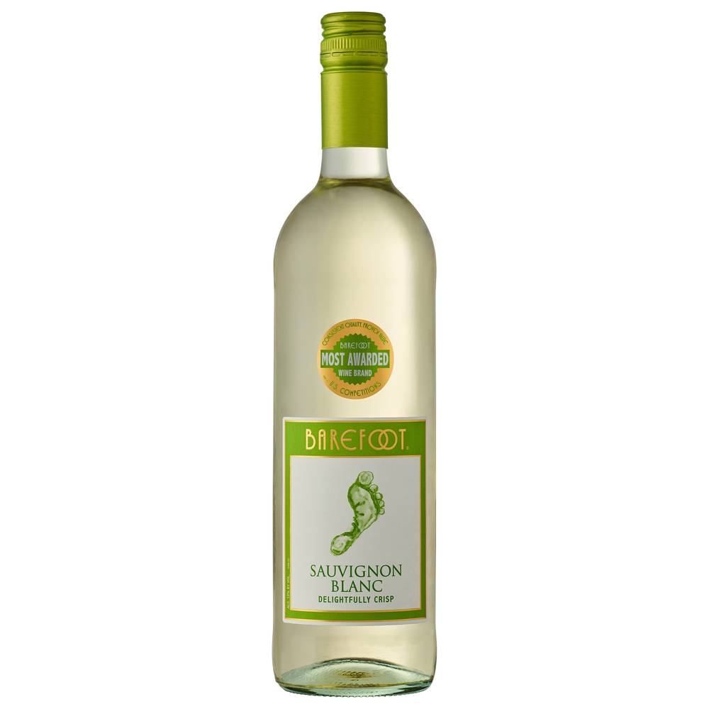 Barefoot Sauvignon Blanc Wine, 2016 (750 ml)