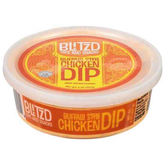 Blitzd Dips and Snacks Buffalo Style Chicken Dip