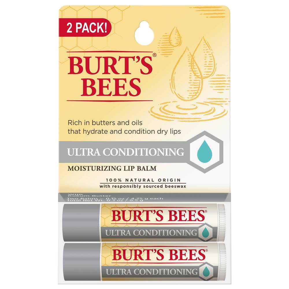 Burt's Bees Ultra Conditioning Moisturizing Lip Balm (0.3 oz)