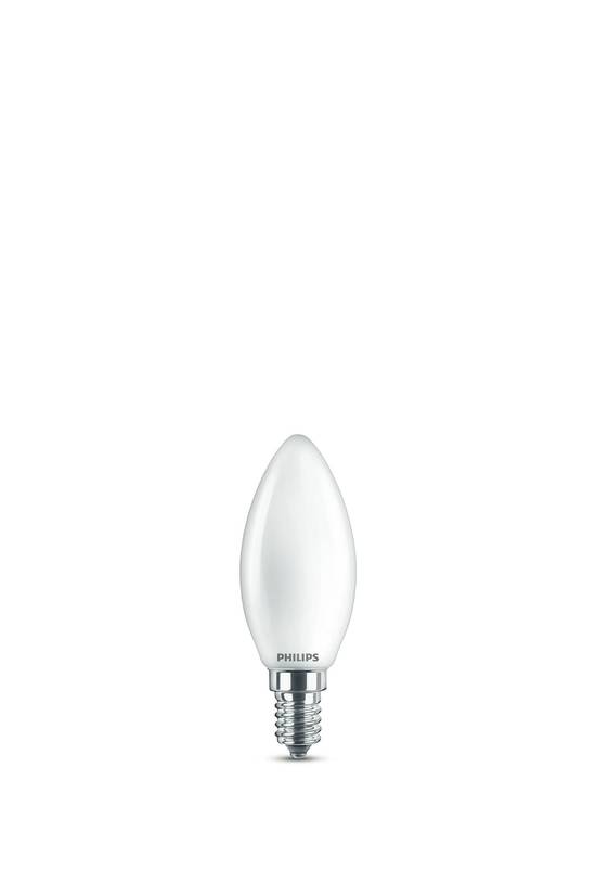 Philips - Ampoule led flamme e14 40w blanc chaud dépolie verre