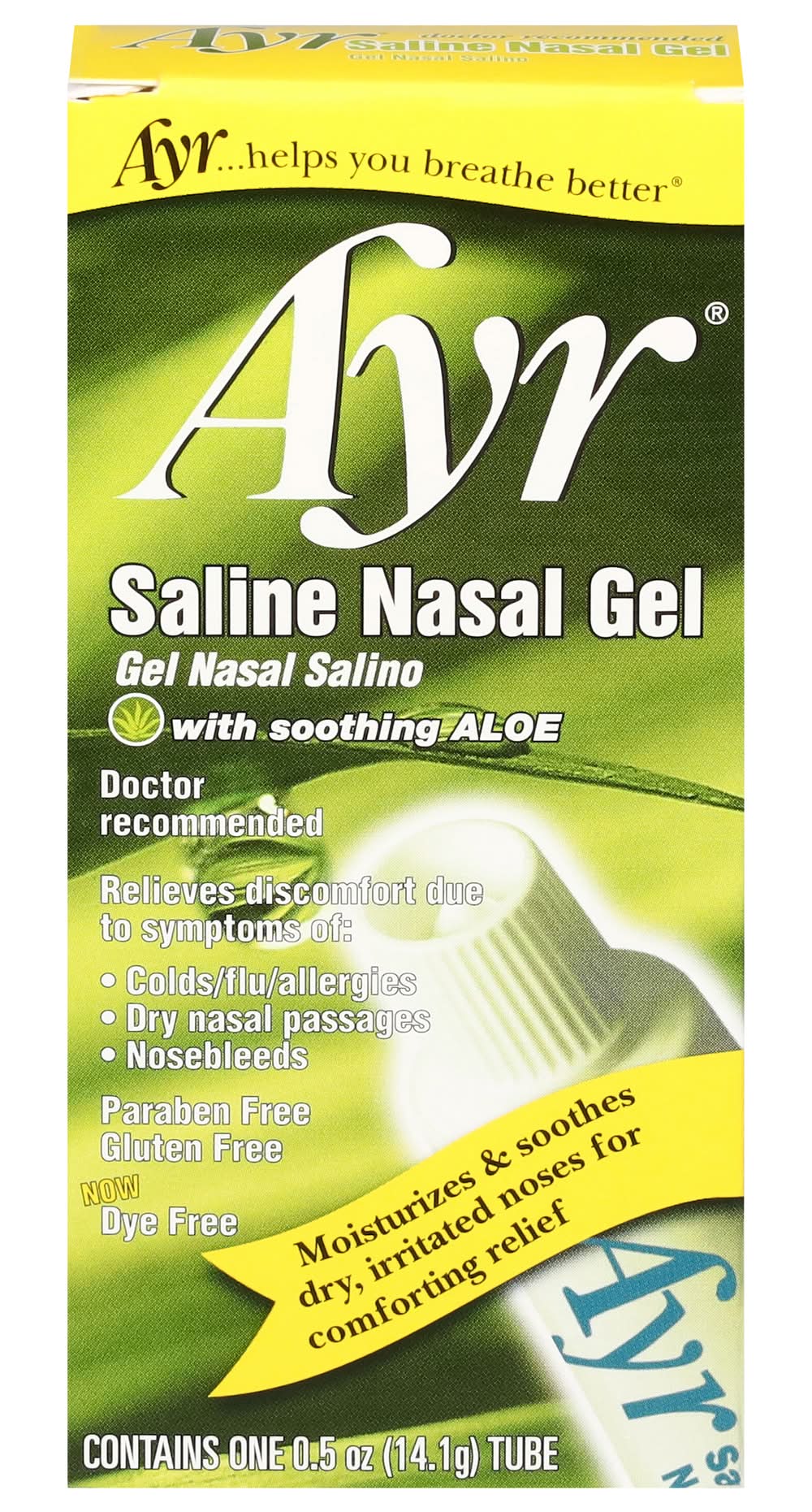 Ayr Saline Nasal Gel With Soothing Aloe (0.5 oz)