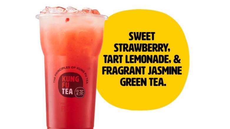 Strawberry Lemon Green Tea Punch
