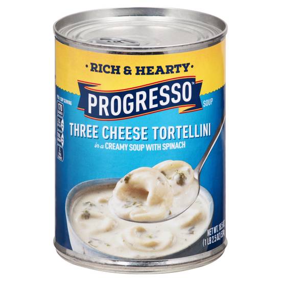 Progresso Rich & Hearty Three Cheese Tortellini Soup