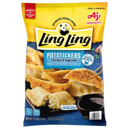 Ling Ling Chicken & Vegetable Potstickers