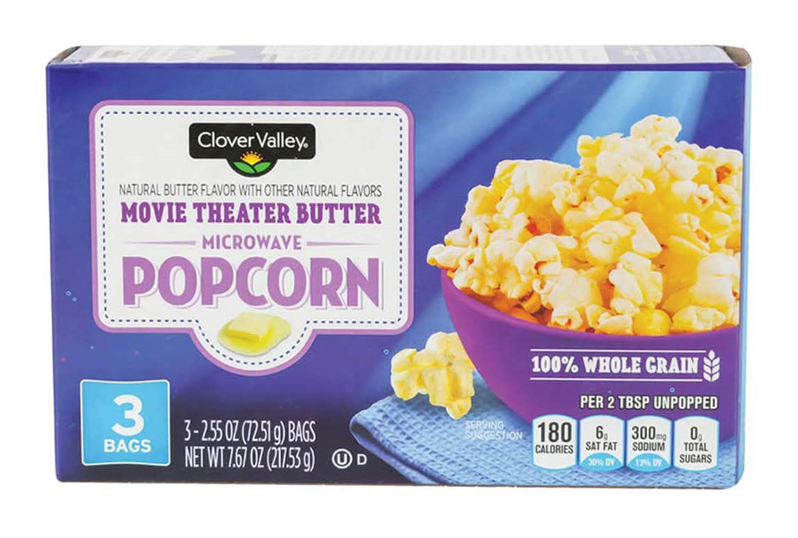 Pop Weaver Extra Butter Microwave Popcorn (7.1 oz)