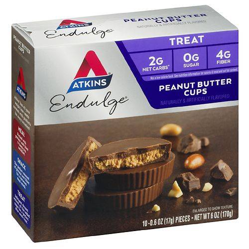 Atkins Endulge Treats Peanut Butter Cups - 0.6 oz x 10 pack