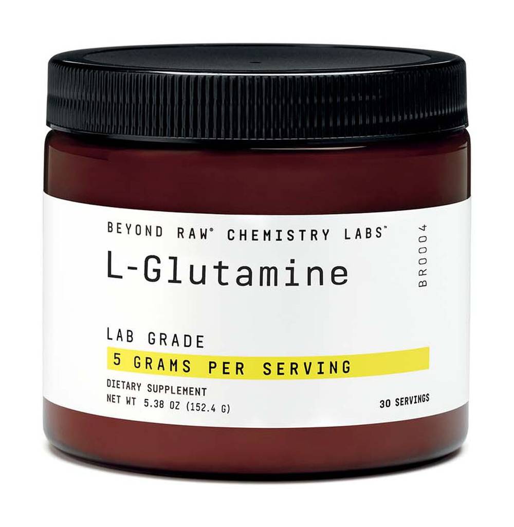 Beyond Raw Lab Grade L-Glutamine Ditery Supplement (5.38 oz)