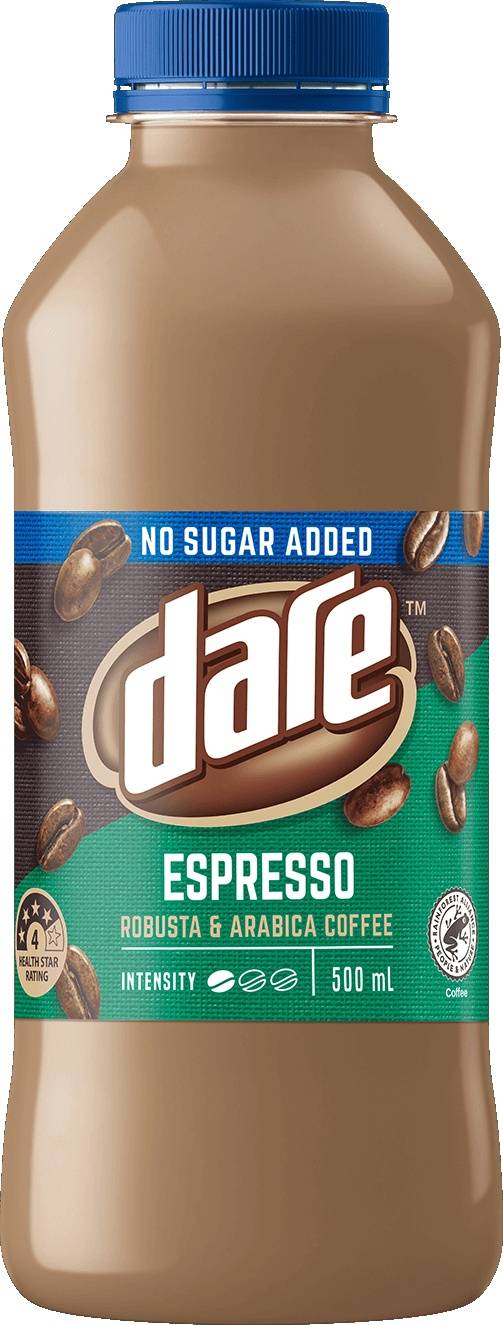 Dare No Added Sugar Espresso Iced Coffee 500ml