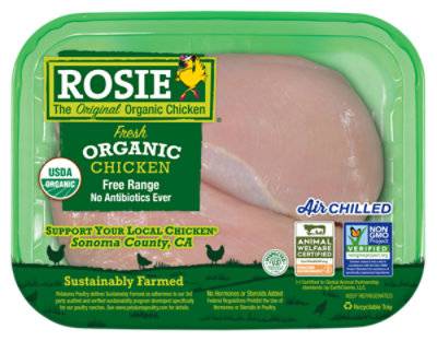 Rosie Organic Boneless Skinless Chicken Breast
