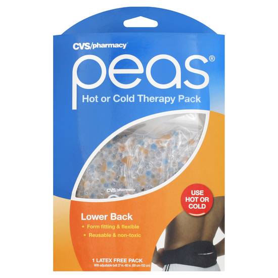 Cvs Pharmacy Peas Lower Back Hot or Cold Therapy pack