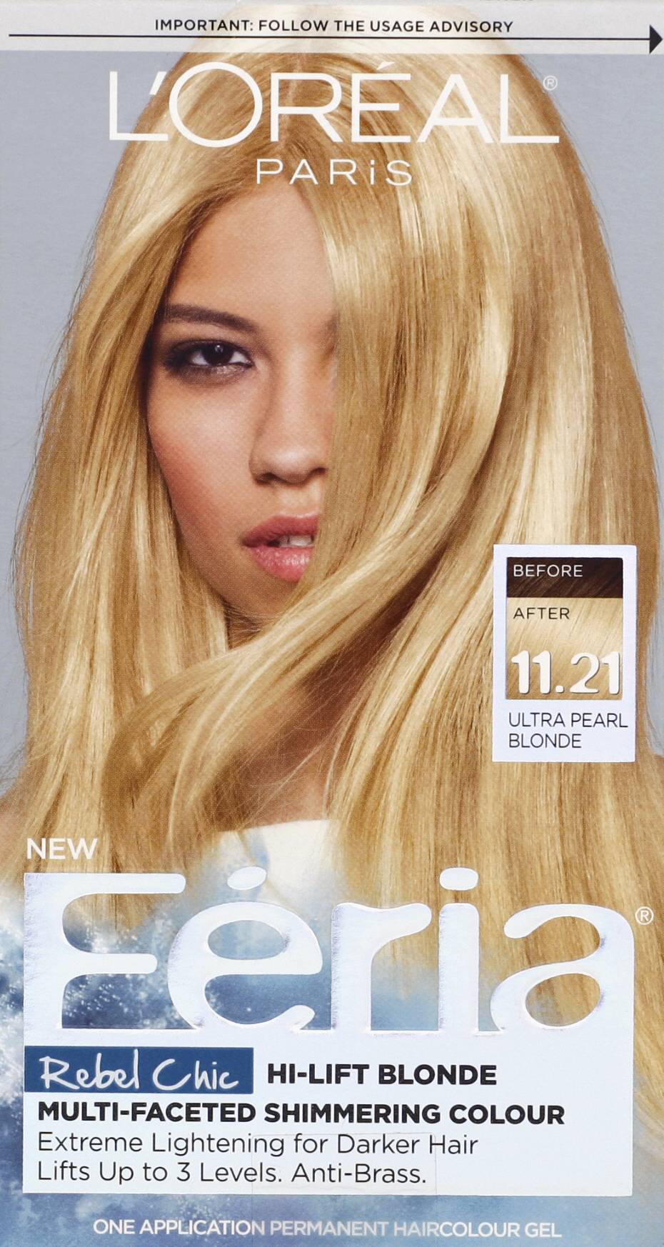 L'Oréal Permanent Hair Color 11.21 Ultra Pearl Blonde (9.3 oz)