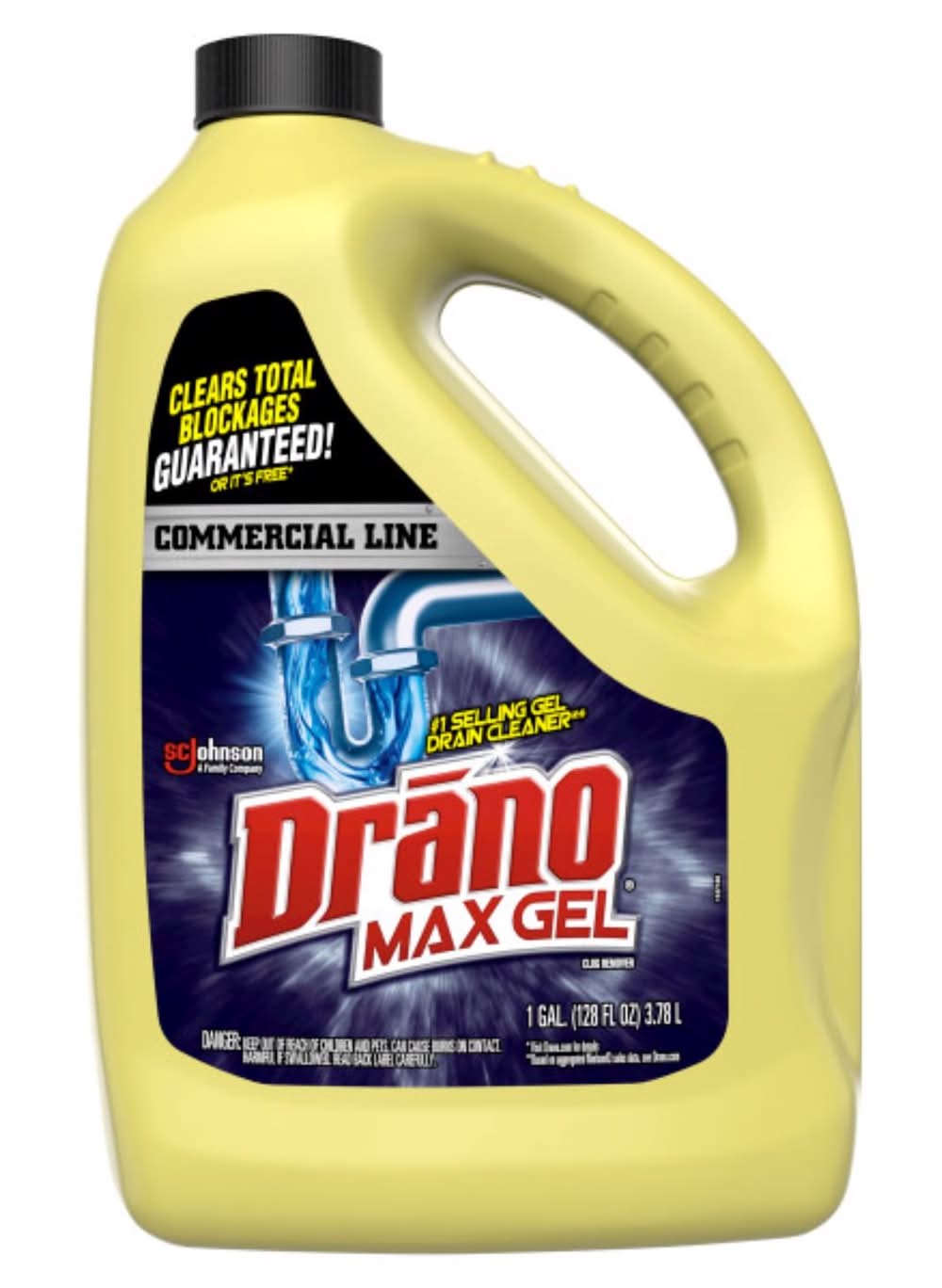 Drano Gel Clog Remover 128 Oz
