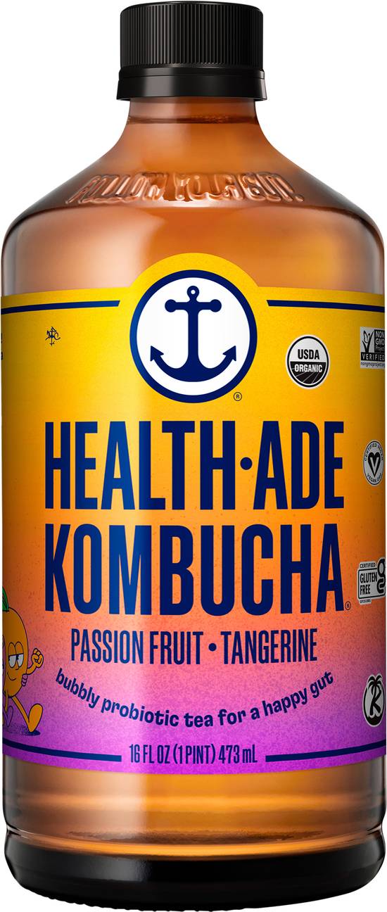 Health-Ade Passion Fruit Tangerine Kombucha (16 fl oz)