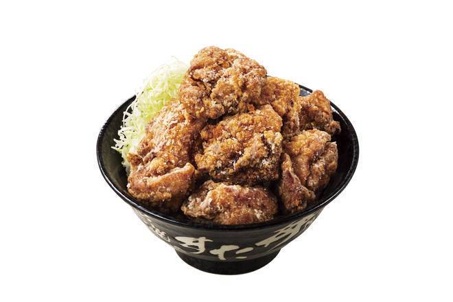 鬼盛り 名物すたみな唐揚げ丼【8個】 Stamina Fried Chicken Bowl(8 Pieces)