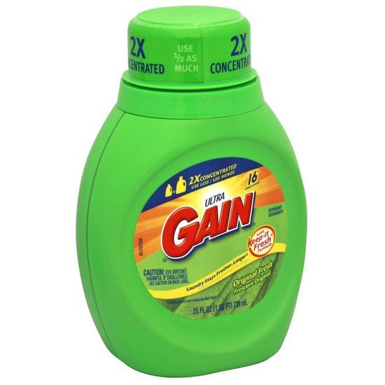 Gain Ultra Original Fresh Laundry Detergent