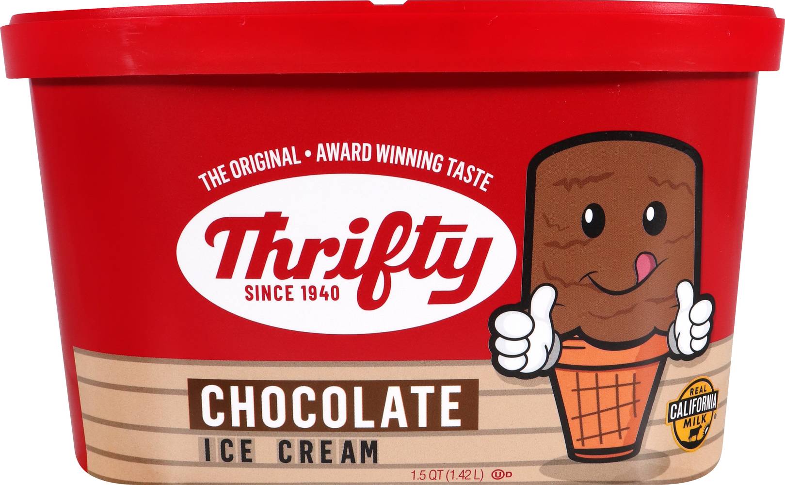 Thrifty the Original Chocolate Ice Cream (48oz count)
