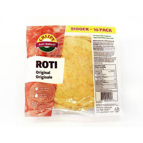 Crispy original roti (750 g /15 ct) - original roti (750 g /15 ct)