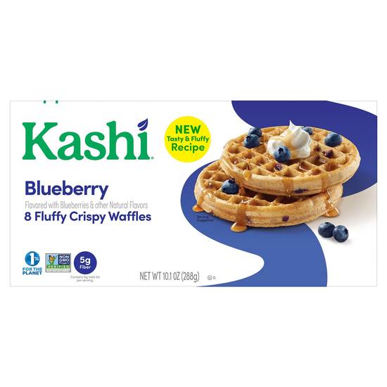 Kashi Blueberry Fluffy Crispy Waffles (8 ct)