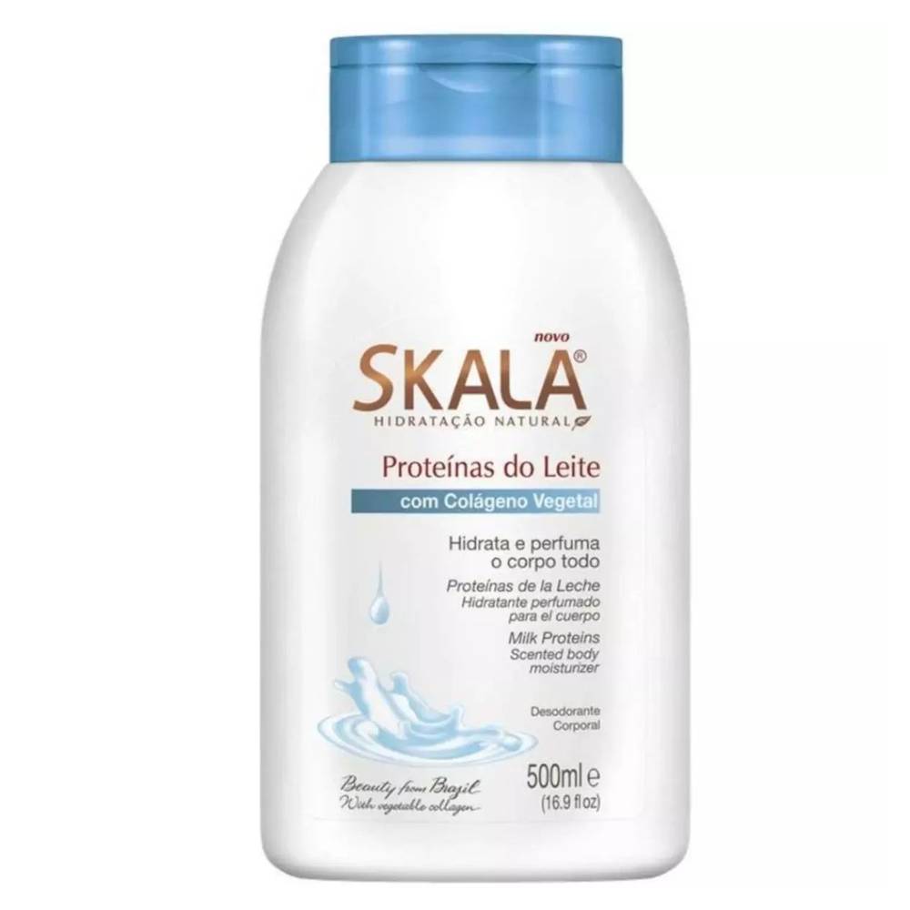 Skala hidratante desodorante corporal proteínas de 3 leite vegetal (500 ml)