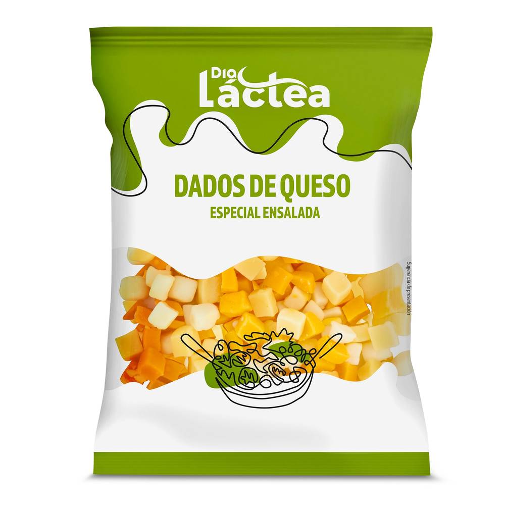 Dados De Queso Especial Ensalada Dia Láctea Bolsa 100 G