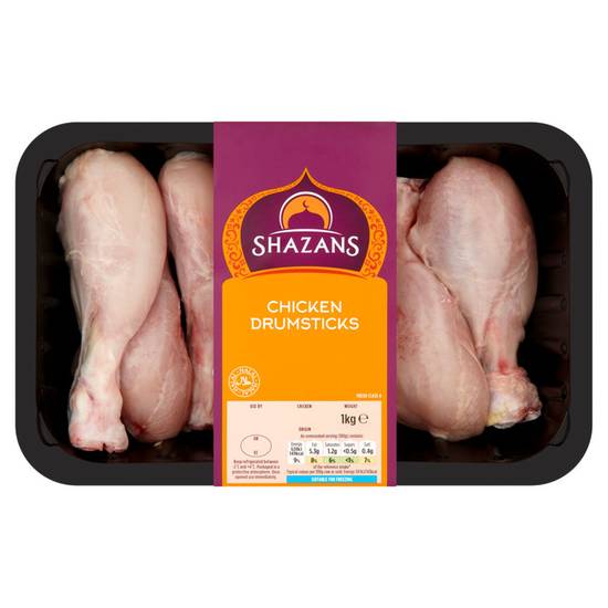 Shazans Halal Chicken Drumsticks 1kg