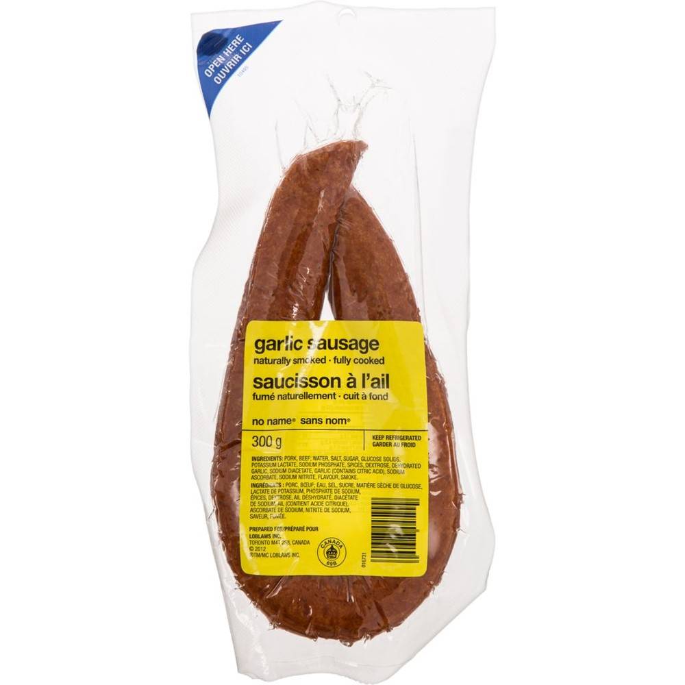 No Name Garlic Sausage (300 g)