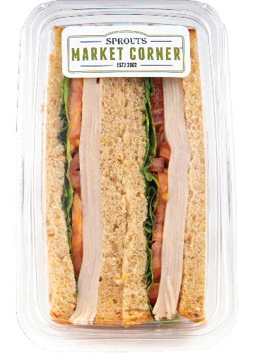 Turkey On Multigrain Bread Grab & Go Sandwich