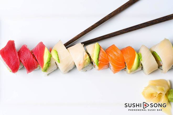 Rainbow House Roll