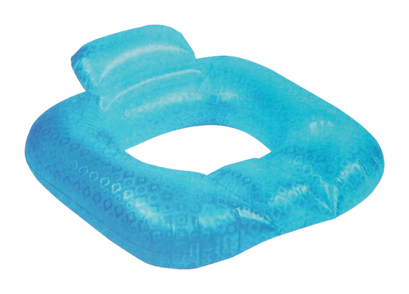 Let's Go Chillout Chair Splash Seat, 33.07x31.89 in, Blue