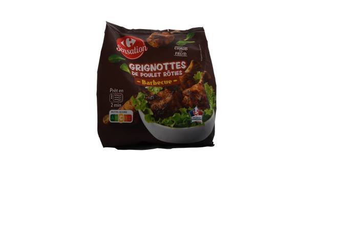 Carrefour Sensation - Grignottes poulet barbecue sac