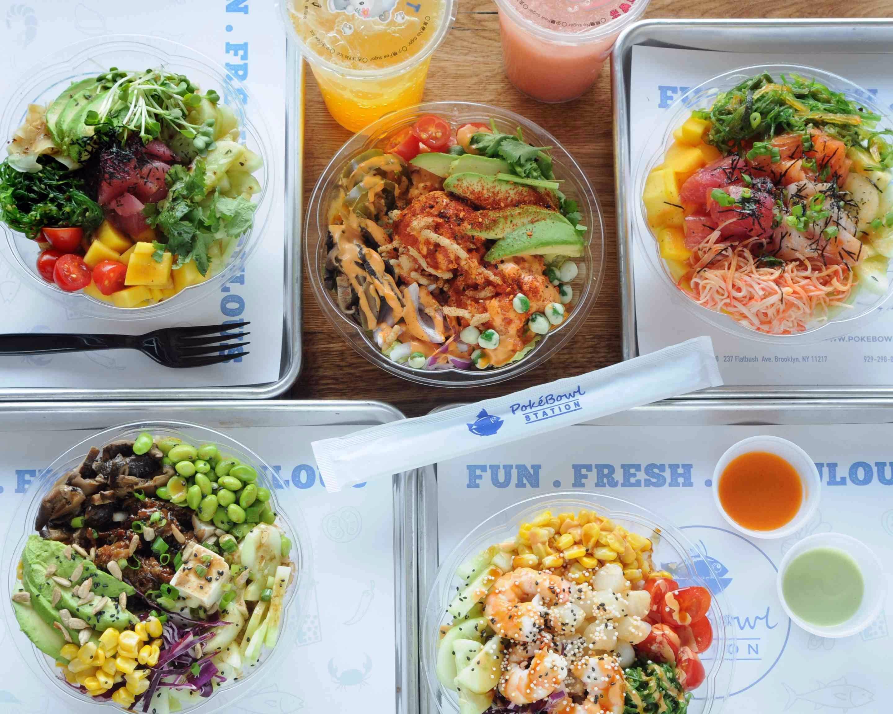 Order Poke Bowl Station - Bensonhurst Menu Delivery【Menu & Prices】| New  York | Uber Eats