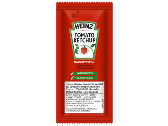 Ketchup Portion