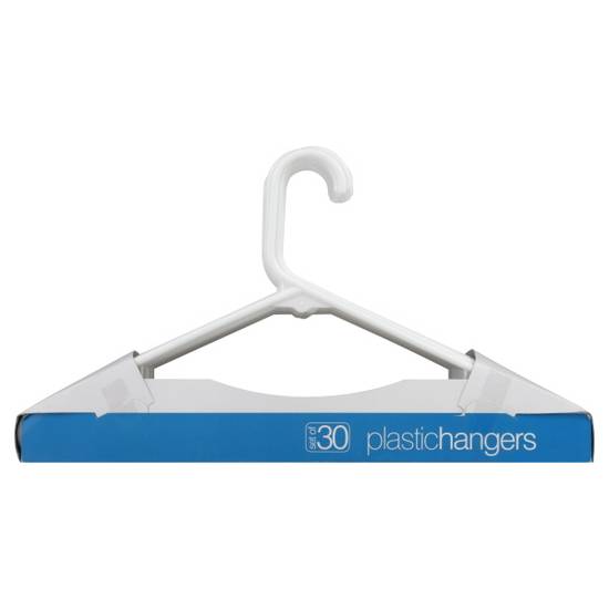 Merrick Hangers (30 ct) (white- blue)